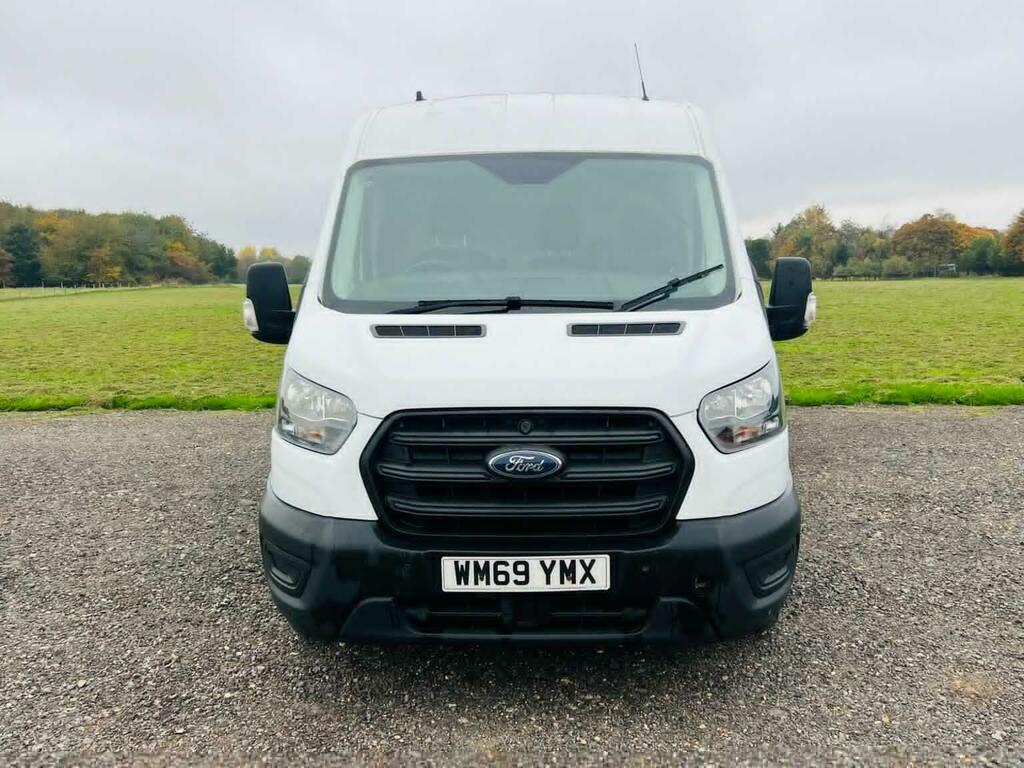 Ford Transit Custom Panel Van 2.0 350 Ecoblue Leader Fwd L3 H2 Euro 6 WM69YMX White #5