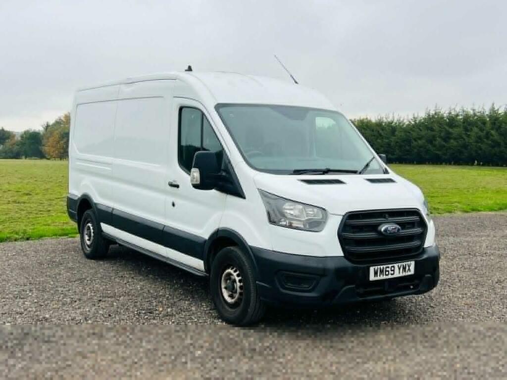Ford Transit Custom Panel Van 2.0 350 Ecoblue Leader Fwd L3 H2 Euro 6 White