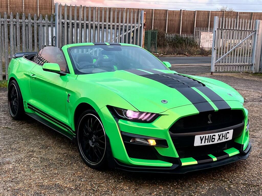 Ford Mustang Convertible 5.0 V8 Gt Selshift Euro 6 201616 Green