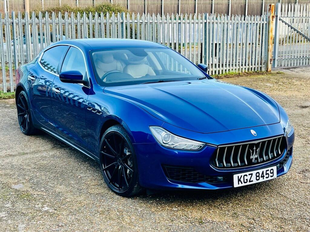 Maserati Ghibli Saloon 3.0D V6 Ribelle Zf Euro 6 Ss 20186 Blue #4