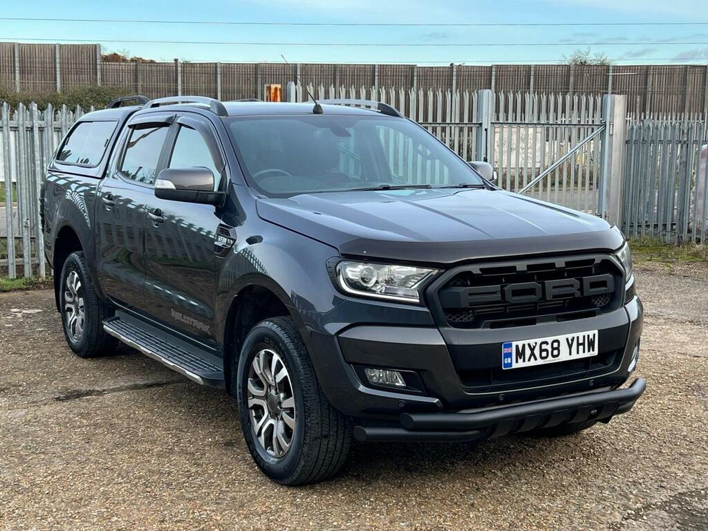 Ford Ranger Pickup 3.2 Tdci Wildtrak 4Wd Euro 5 2018 MX68YHW Grey #5