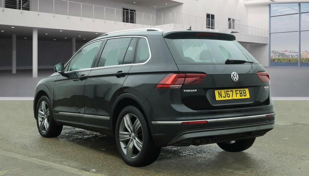 Volkswagen Tiguan Suv 2.0 Tdi Sel Dsg 4Motion Euro 6 Ss 2017 NJ67FBB Black #4
