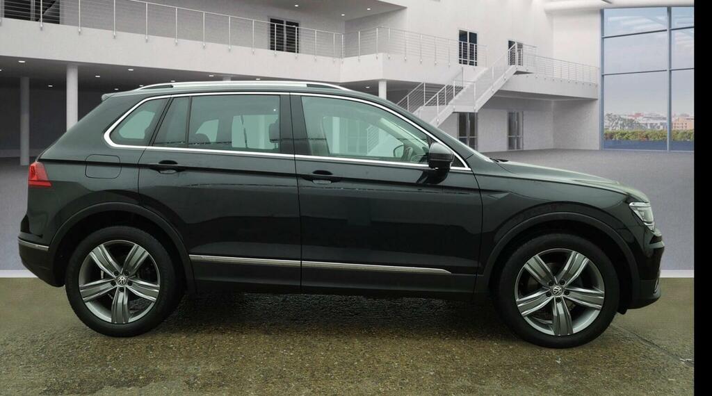 Volkswagen Tiguan Suv 2.0 Tdi Sel Dsg 4Motion Euro 6 Ss 2017 NJ67FBB Black #5