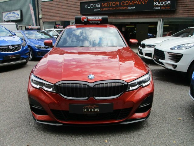 BMW 3 Series 2019 2.0 320D M Sport Saloon Xdriv SN19KFH Orange #4