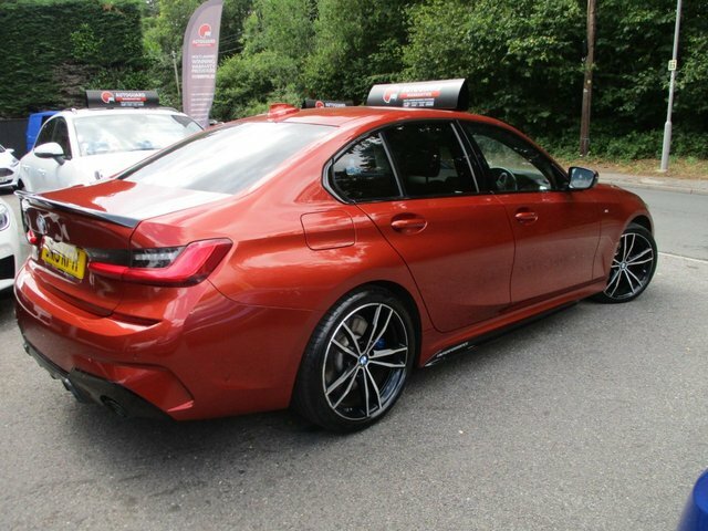 BMW 3 Series 2019 2.0 320D M Sport Saloon Xdriv SN19KFH Orange #5