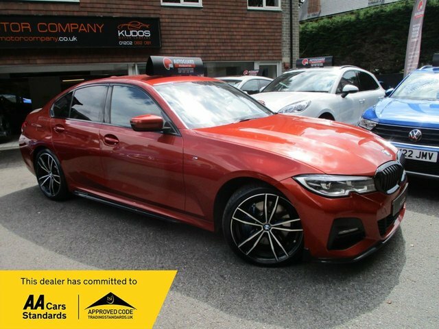 BMW 3 Series 2019 2.0 320D M Sport Saloon Xdriv Orange