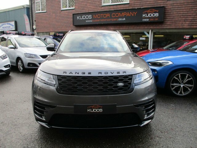 Land Rover Range Rover Velar 2018 3.0 Sd6 V6 R-dynamic Hse Suv EF18AOS Grey #3