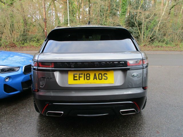 Land Rover Range Rover Velar 2018 3.0 Sd6 V6 R-dynamic Hse Suv EF18AOS Grey #4