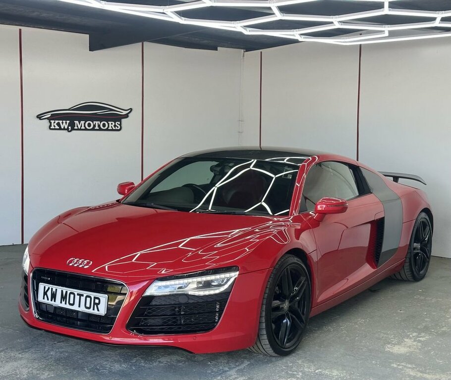 Audi R8 Coupe Red #6