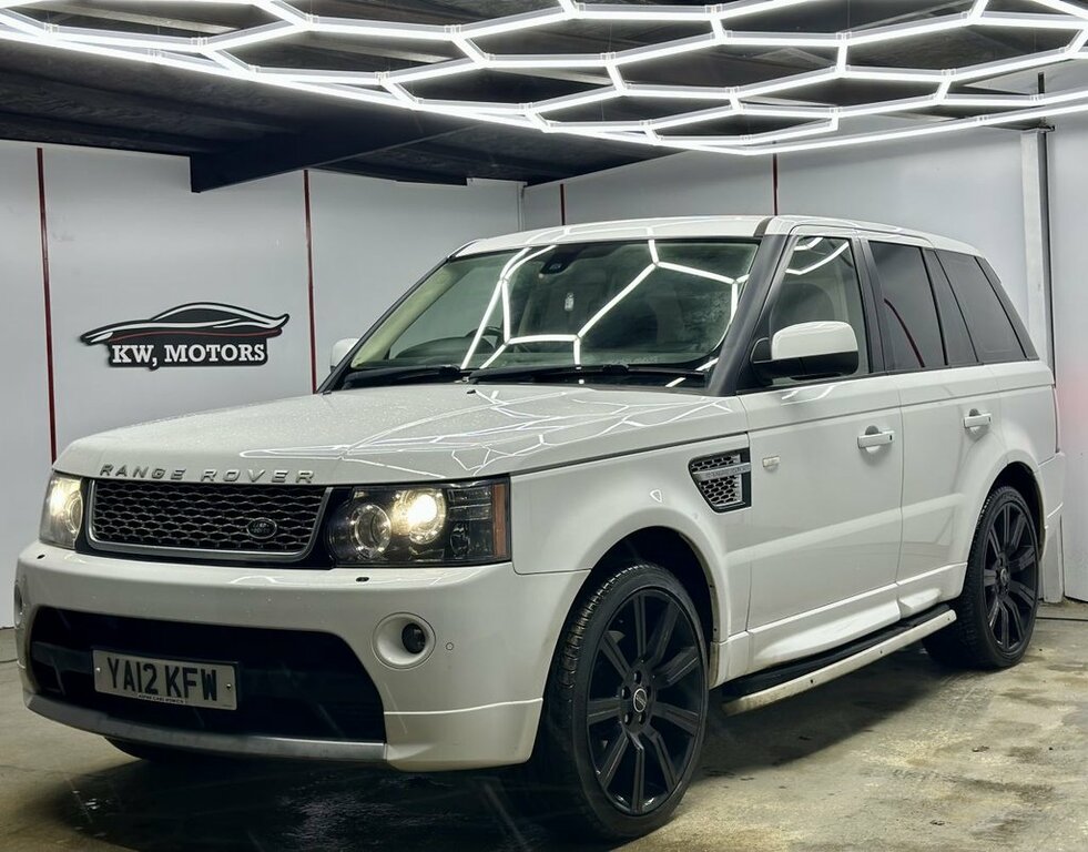 Land Rover Range Rover Sport 3L Sport YA12KFW White #6