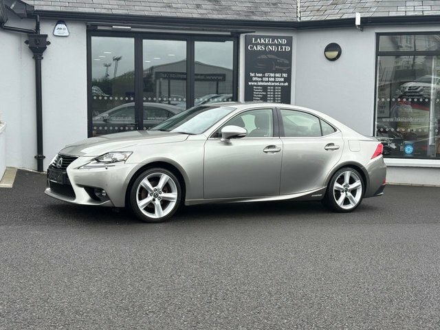 Lexus IS 2.5 300H Sport Saloon Hybrid E-cvt Euro DX16TPU Silver #2