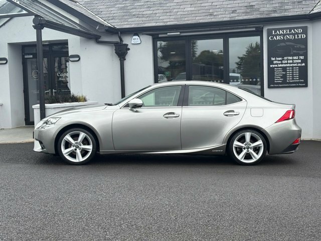 Lexus IS 2.5 300H Sport Saloon Hybrid E-cvt Euro DX16TPU Silver #3