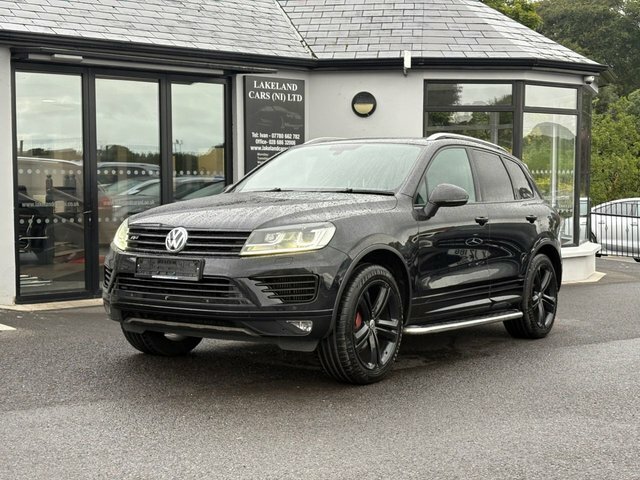 Volkswagen Touareg 3.0 Tdi V6 Bluemotion Tech R-line Plus Suv Die Black