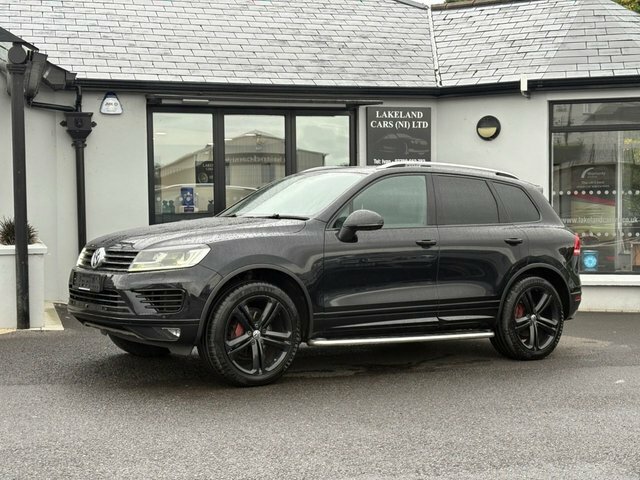 Volkswagen Touareg 3.0 Tdi V6 Bluemotion Tech R-line Plus Suv Die YH17DHA Black #2