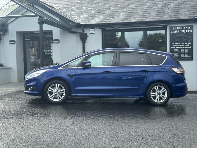Ford S-Max 2.0 Tdci Titanium Mpv Euro 6 S DGZ7725 Blue #3