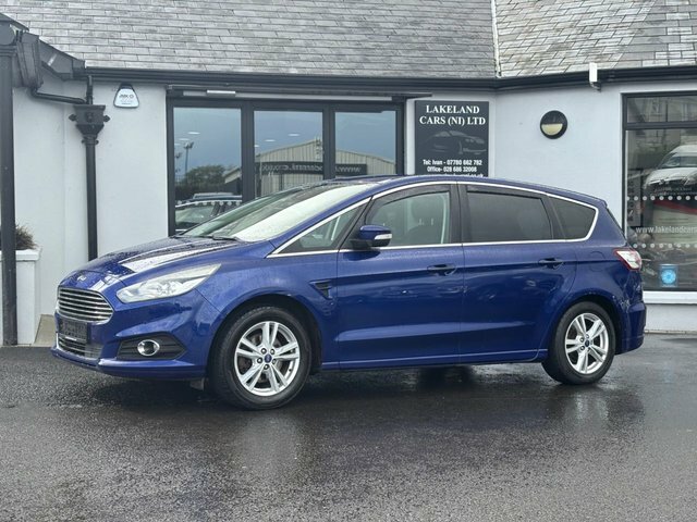 Ford S-Max 2.0 Tdci Titanium Mpv Euro 6 S DGZ7725 Blue #2