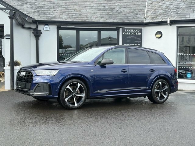 Audi Q7 3.0 Tdi V6 50 Black Edition Suv Tiptron LA21XJF Blue #2