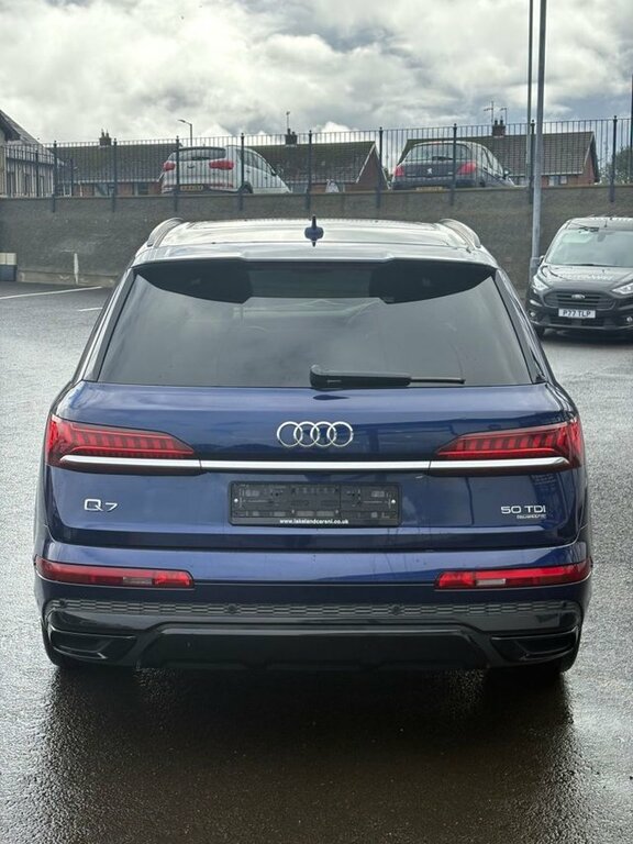 Audi Q7 3.0 Tdi V6 50 Black Edition Suv Tiptron LA21XJF Blue #6