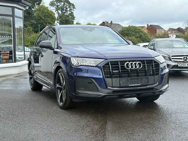 Audi Q7 3.0 Tdi V6 50 Black Edition Suv Tiptron LA21XJF Blue #4
