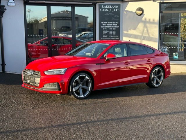 Audi A5 2.0 Tdi Ultra S Line Sportback E Red