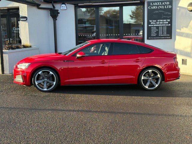 Audi A5 2.0 Tdi Ultra S Line Sportback E SW67FAO Red #2