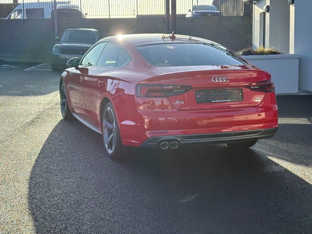 Audi A5 2.0 Tdi Ultra S Line Sportback E SW67FAO Red #3