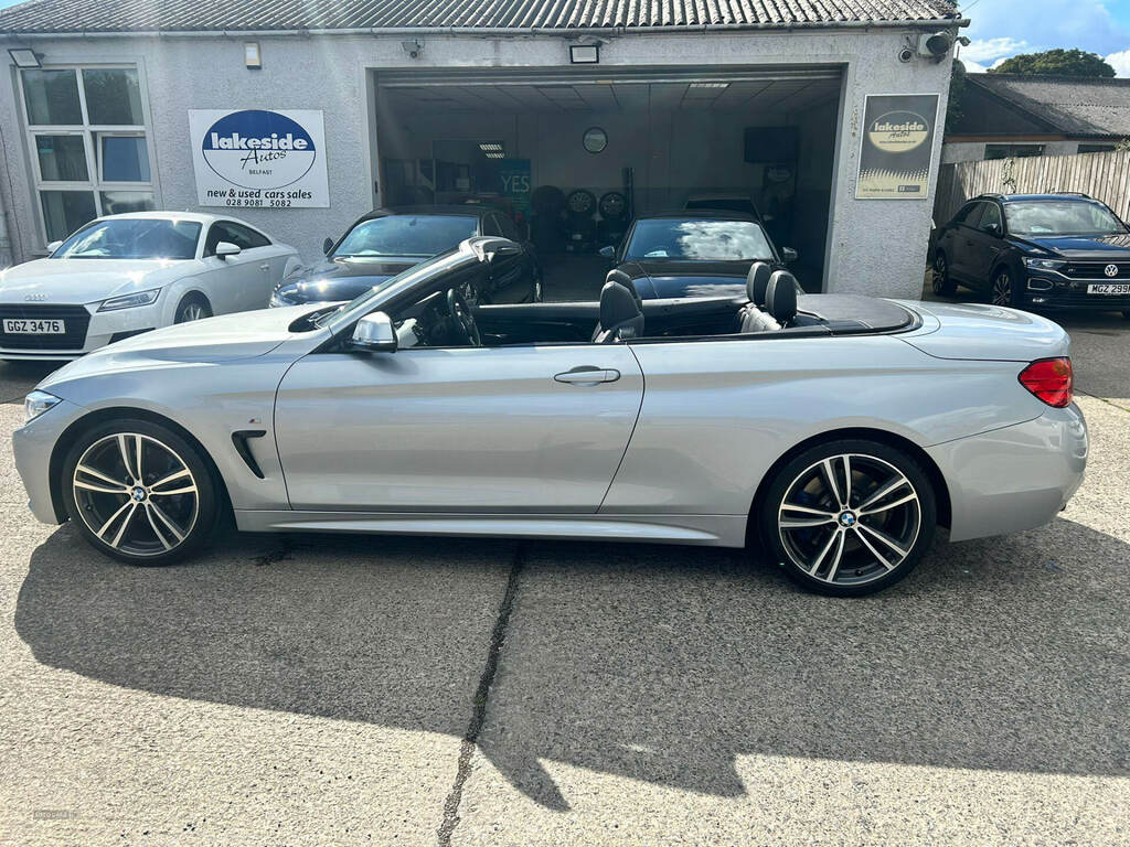 BMW 4 Series 420I M Sport Professional Media DGZ8892 Silver #2