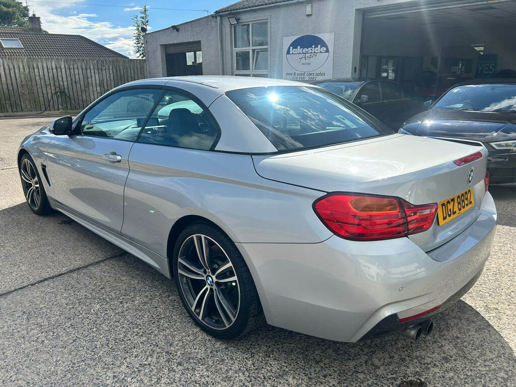 BMW 4 Series 420I M Sport Professional Media DGZ8892 Silver #5