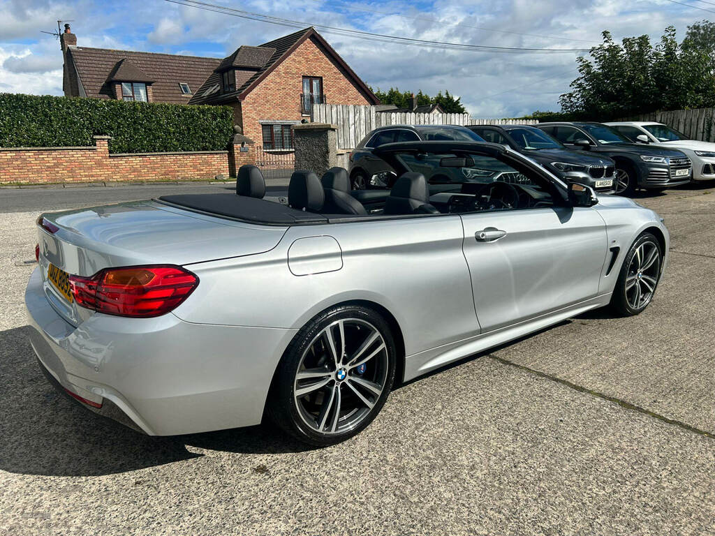 BMW 4 Series 420I M Sport Professional Media DGZ8892 Silver #3