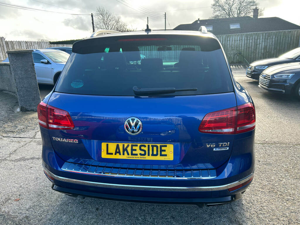 Volkswagen Touareg 3.0 V6 Tdi Bluemotion Tech R-line Tip KW15ZKZ Blue #4