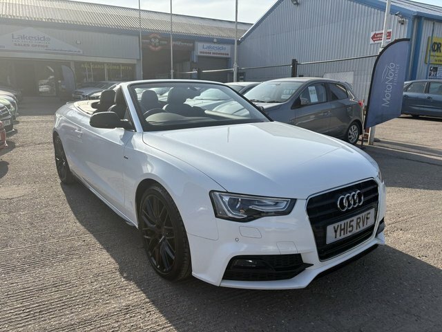 Audi A5 2.0 Tdi S Line Special Edition Plus Convertible White