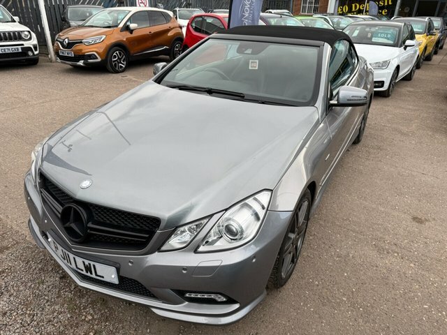Mercedes-Benz E Class 2.1 E250 Cdi Blueefficiency Sport Cabriolet Di Silver #6
