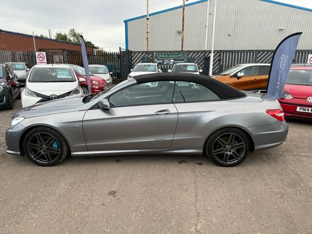 Mercedes-Benz E Class 2.1 E250 Cdi Blueefficiency Sport Cabriolet Di Silver #5