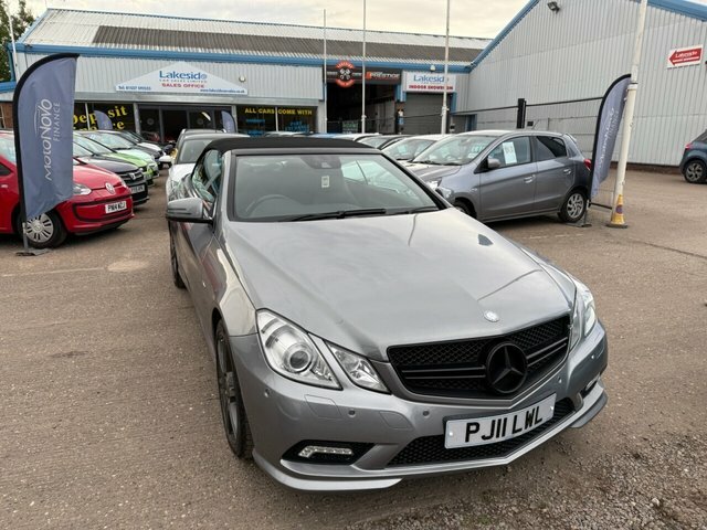 Mercedes-Benz E Class 2.1 E250 Cdi Blueefficiency Sport Cabriolet Di Silver