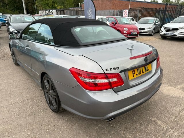 Mercedes-Benz E Class 2.1 E250 Cdi Blueefficiency Sport Cabriolet Di Silver #4