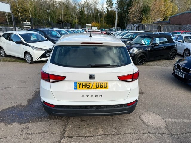 Seat Ateca 1.0 Tsi Ecomotive S Suv Euro 6 YH67UGU White #4