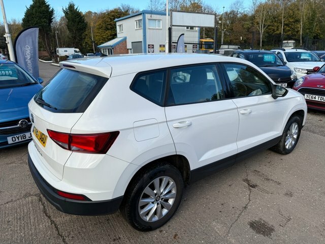 Seat Ateca 1.0 Tsi Ecomotive S Suv Euro 6 YH67UGU White #3