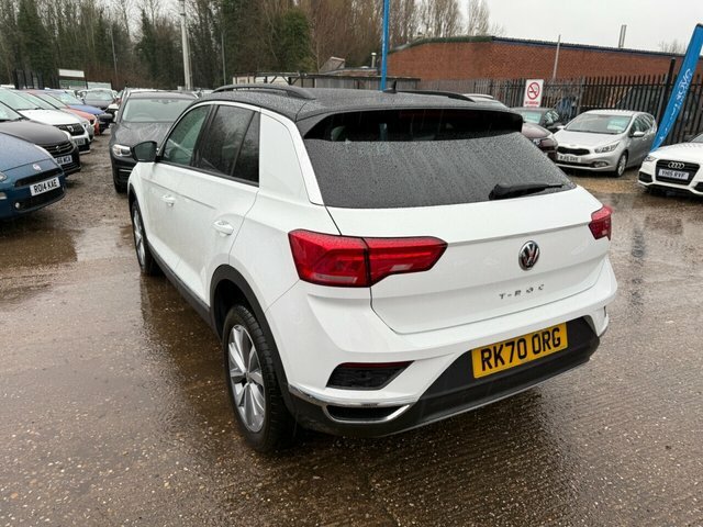 Volkswagen T-Roc 1.0 Tsi Design Suv Euro 6 S S White #4