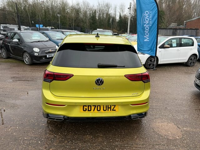 Volkswagen Golf 1.5 Etsi Mhev R-line Hatchback Hybrid D GD70UHZ Yellow #4