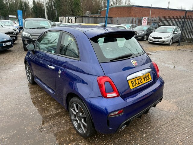 Abarth 595 1.4 T-jet 70Th Hatchback Euro 6 BX20VRK Blue #6