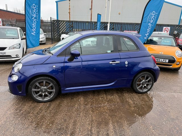 Abarth 595 1.4 T-jet 70Th Hatchback Euro 6 BX20VRK Blue #5