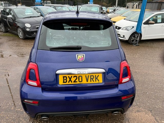 Abarth 595 1.4 T-jet 70Th Hatchback Euro 6 BX20VRK Blue #4