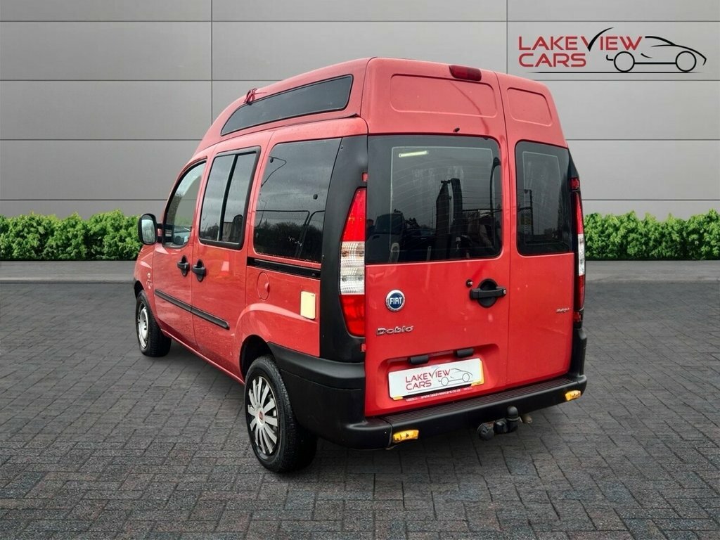 Fiat Doblo 1.3L Active YN54XZK Red #2