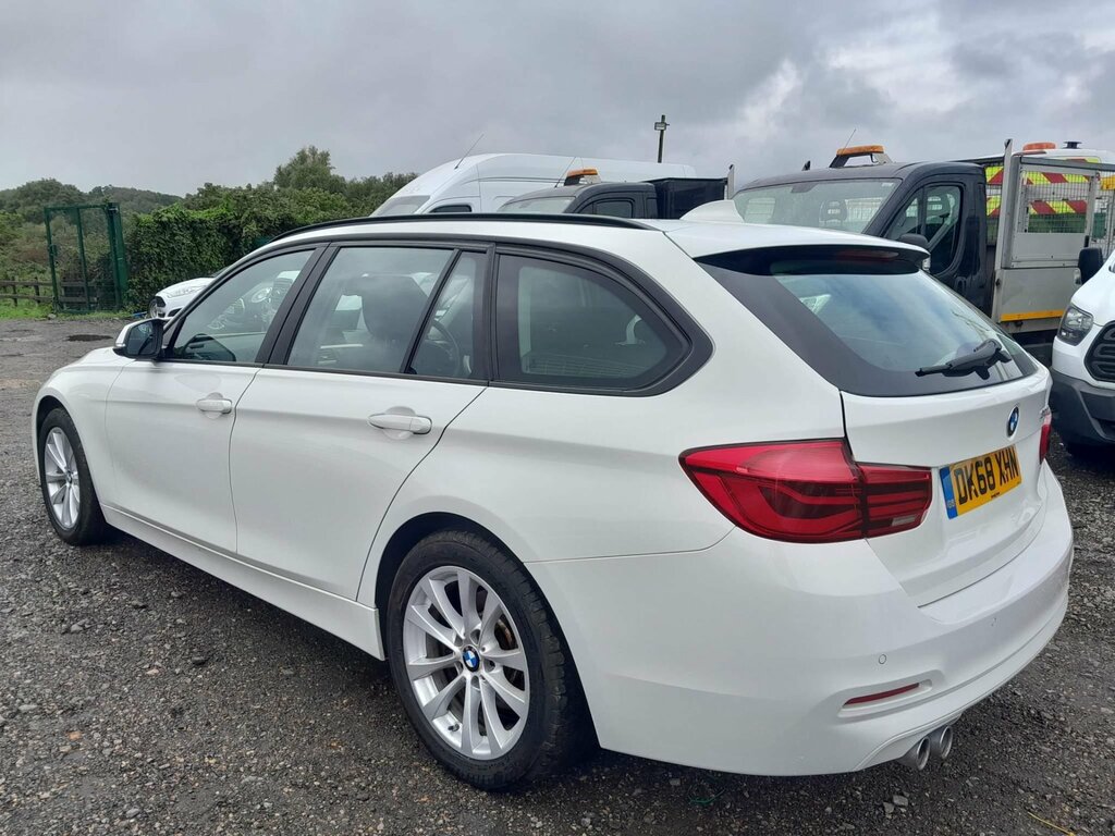 BMW 3 Series 2.0 320I Se Touring Ss DK68XHN White #5