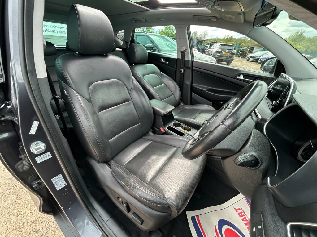 Hyundai Tucson 1.6 Crdi Premium Se Euro 6 Ss GK68MVF Grey #2