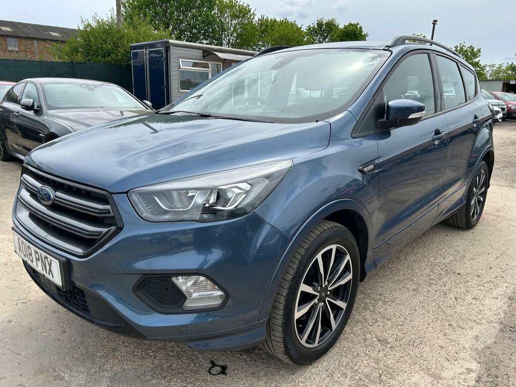 Ford Kuga 1.5T Ecoboost St-line Euro 6 Ss AO18PNX Blue #4