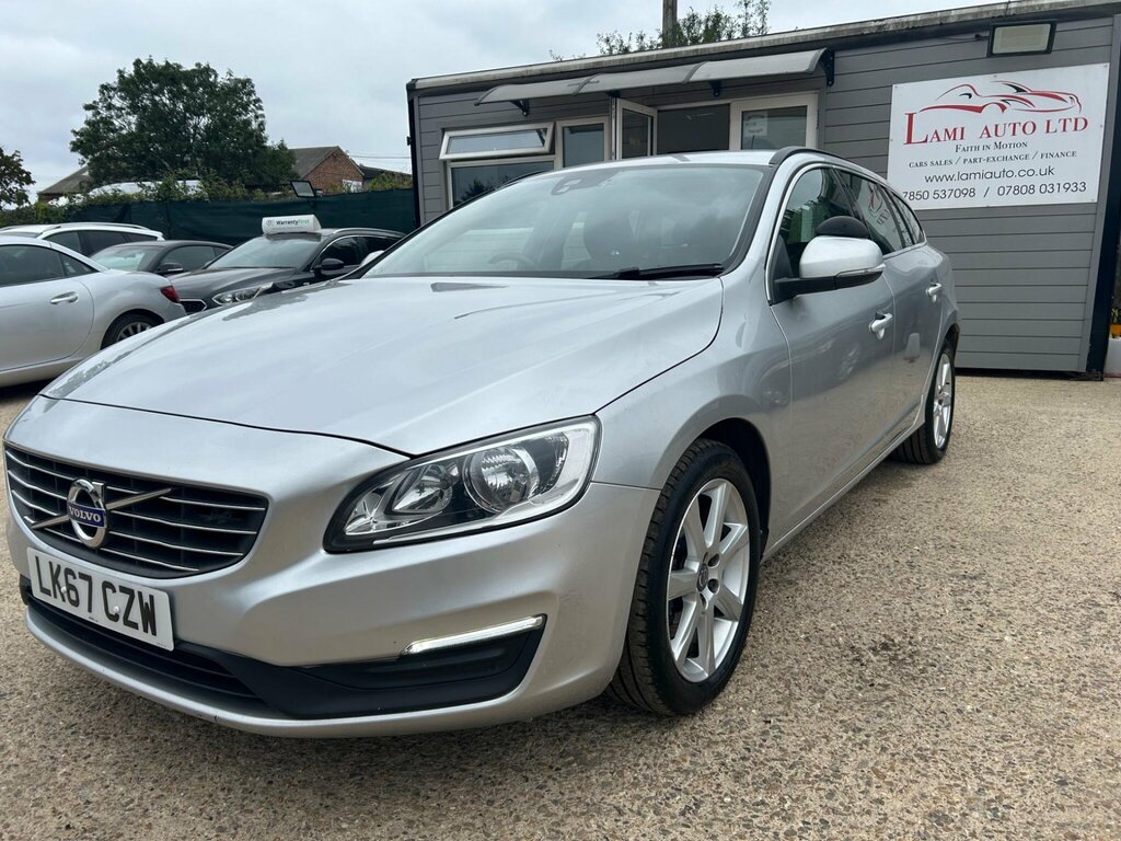 Volvo V60 2.0 D4 Se Nav Euro 6 Ss LK67CZW Silver #4
