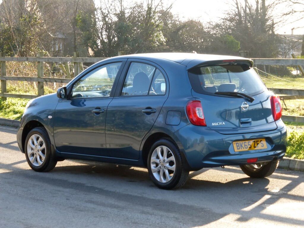 Nissan Micra Hatchback BK65ZFS Blue #6