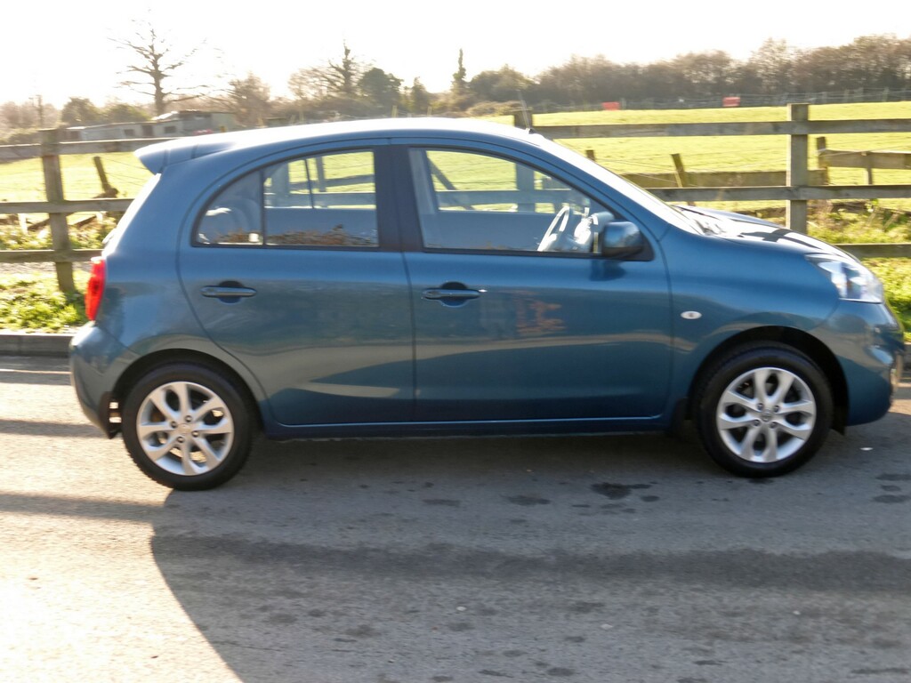 Nissan Micra Hatchback BK65ZFS Blue #5