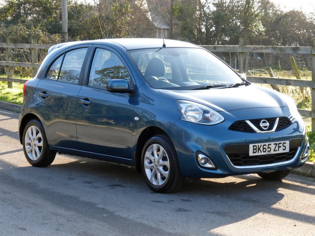 Nissan Micra Hatchback BK65ZFS Blue #3